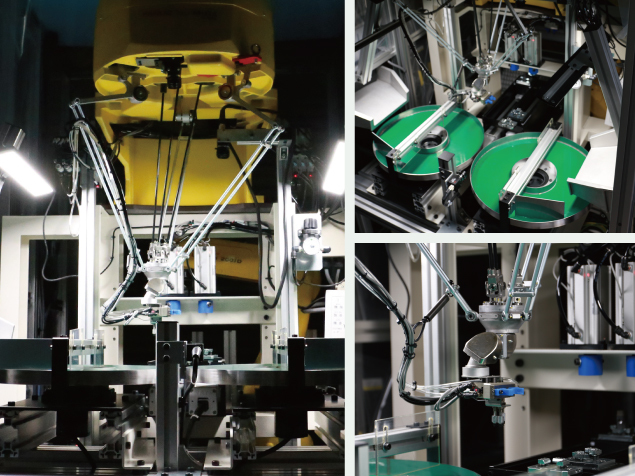 ファナック社製.ロボットシステムインテグレートイメージ